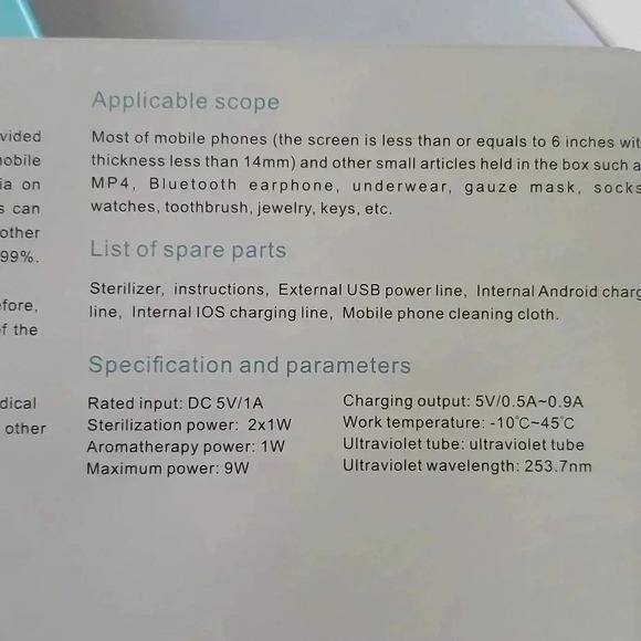 ☆☆☆Smartphone sanitizer - Picture 9 of 9